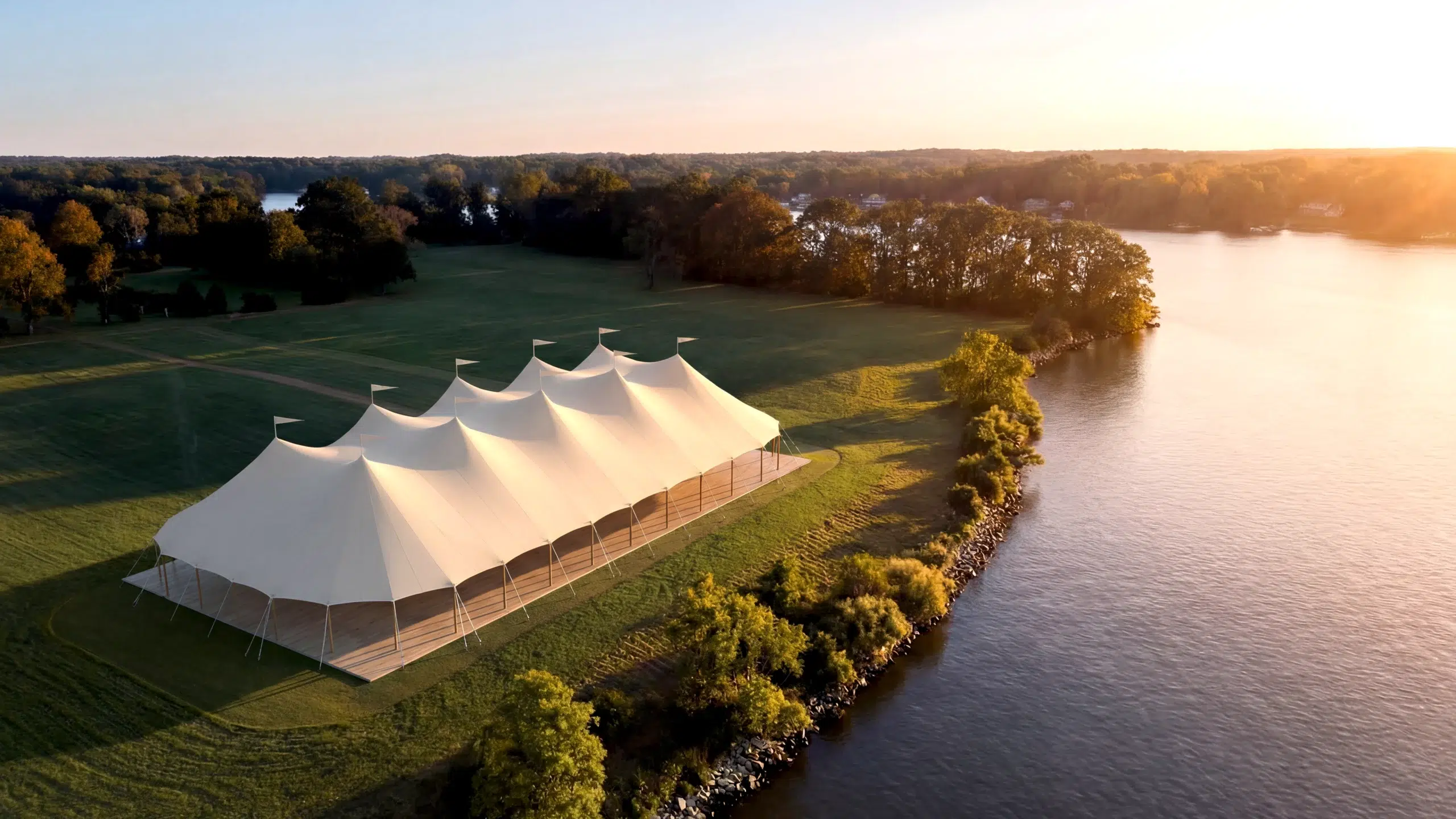 20x38m Sailcloth tent