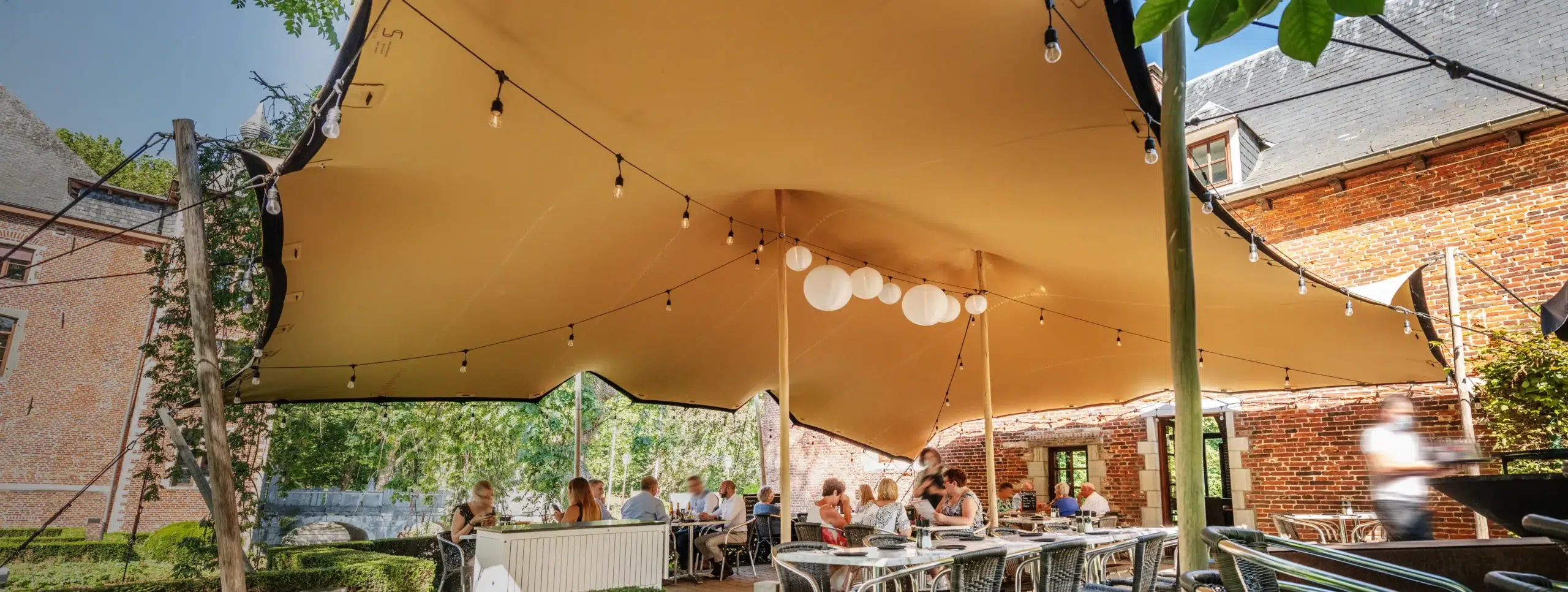 stretch tent qtents hospitality