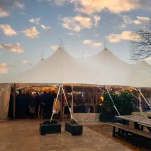 sailcloth tent Qtents wedding event outdoor