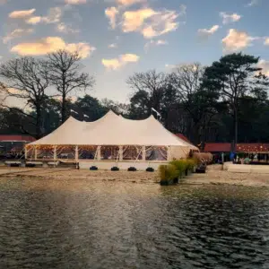sailcloth tent Qtents wedding event outdoor beach