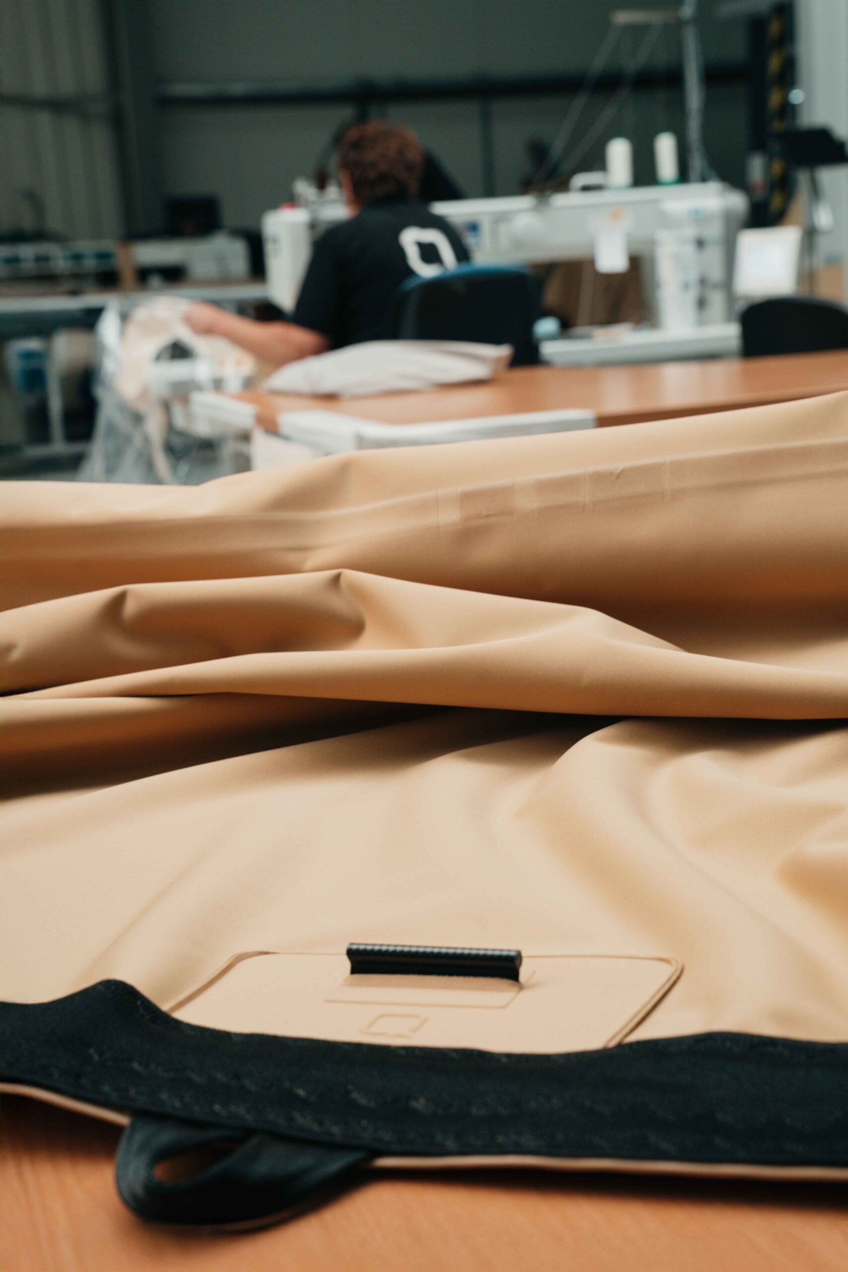 Qtents Stretchtent production in Waalwijk the Netherlands