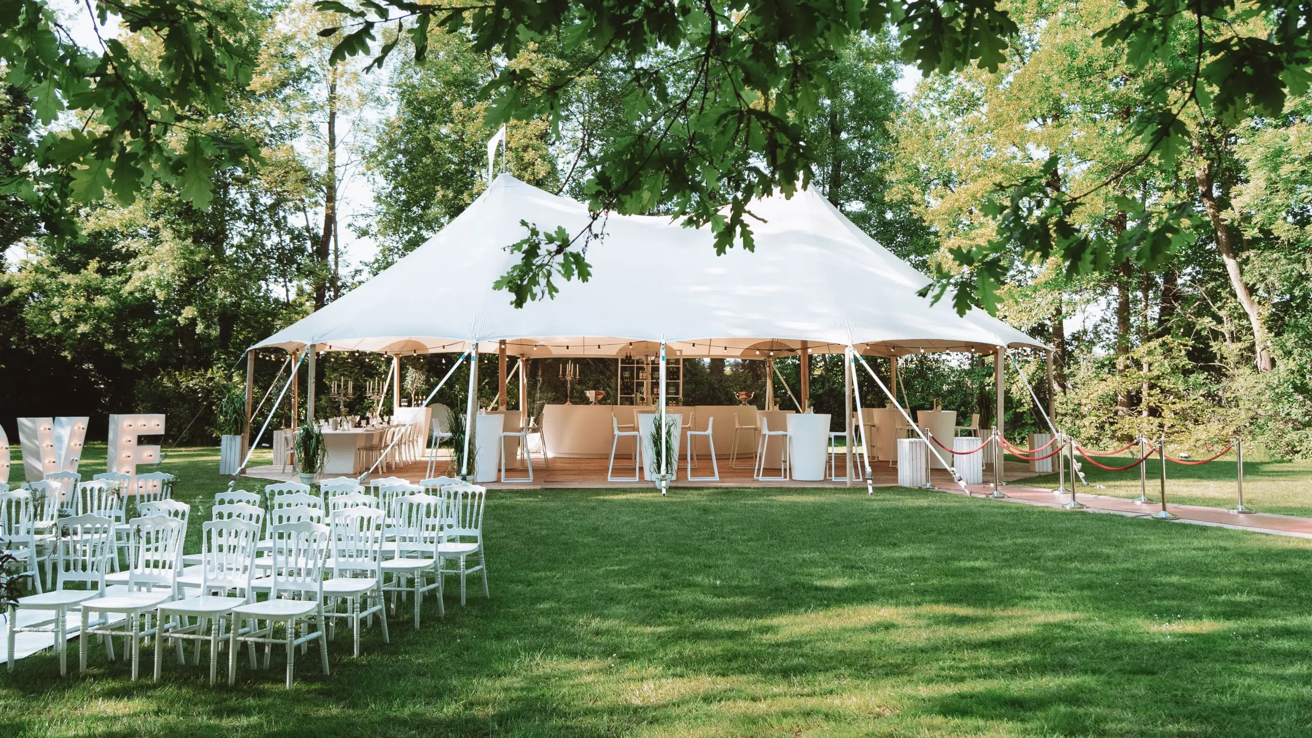 Sailcloth wedding venue