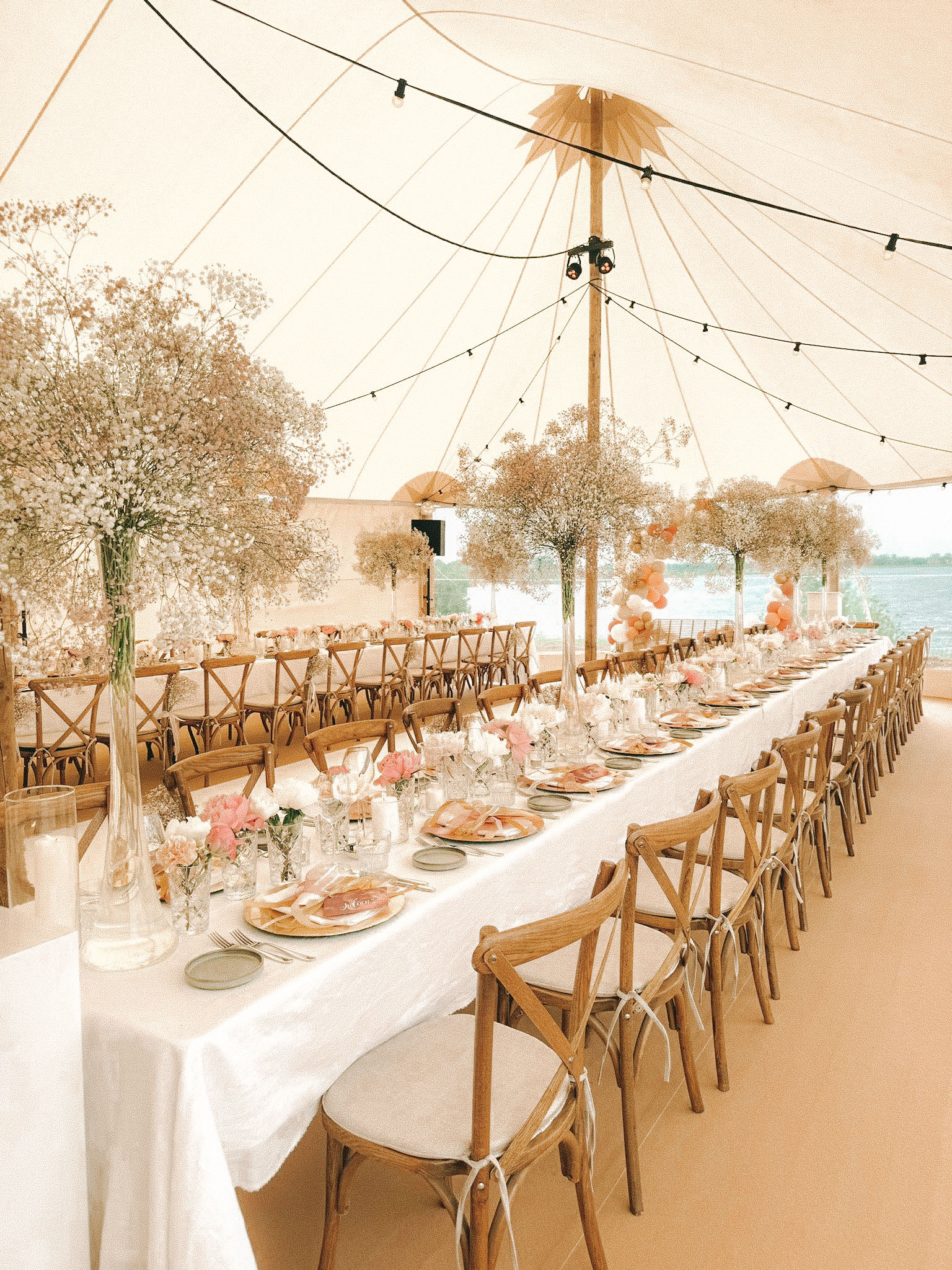 Qtents sailcloth wedding hospitality location