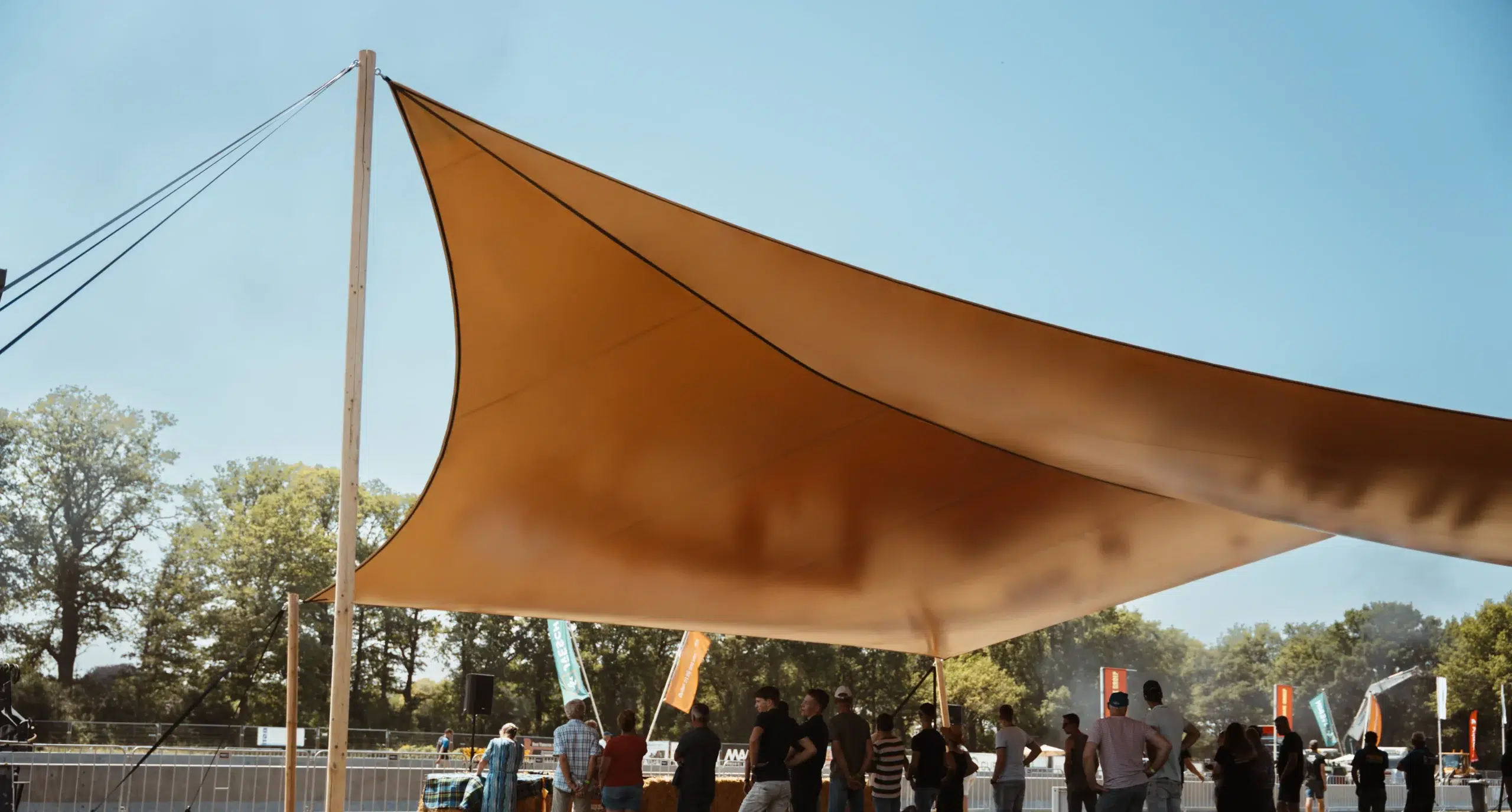 event industry festival tent outdoor area