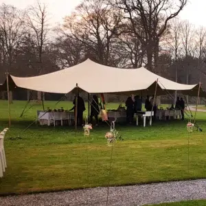 Stretch tent Qtents outdoor event