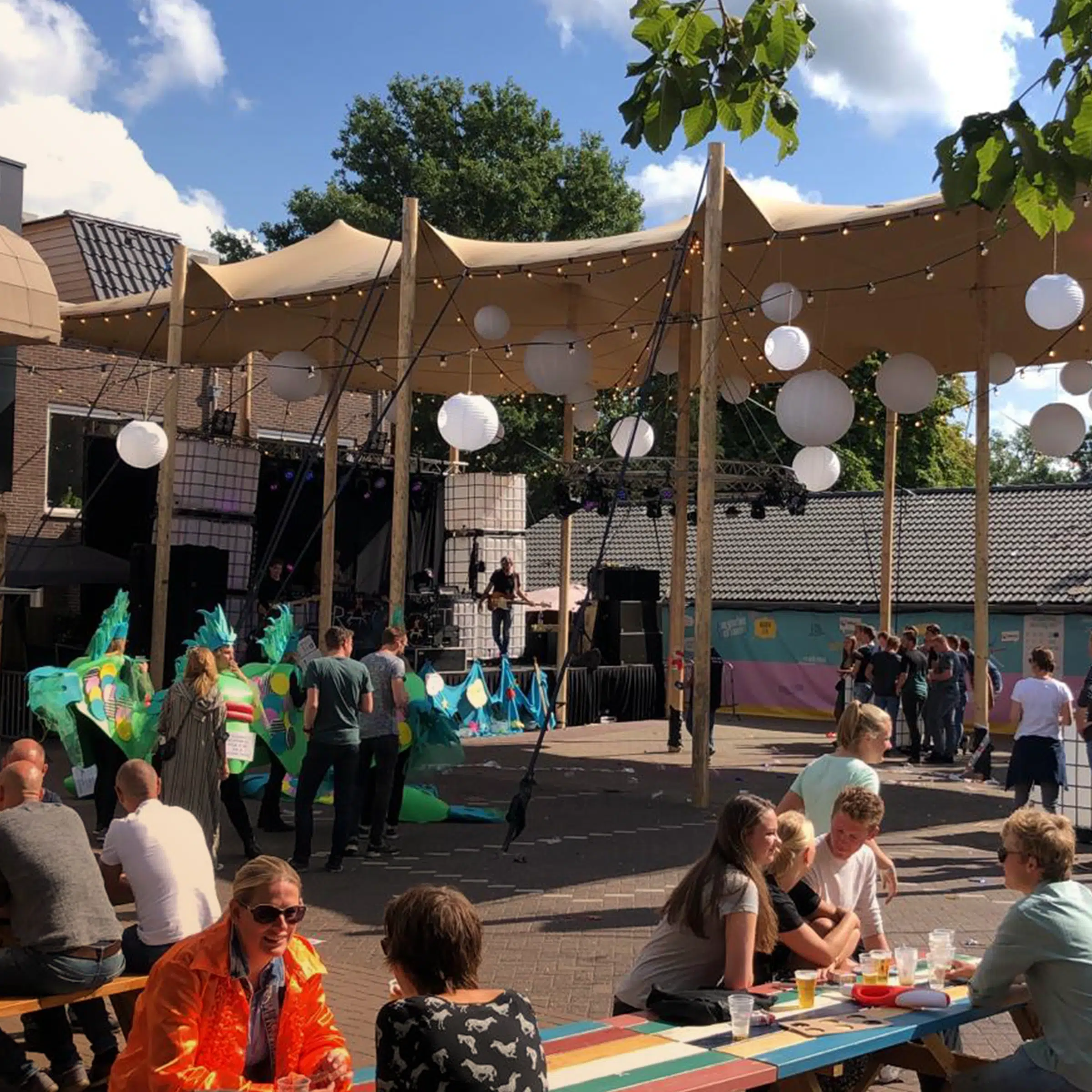 High Qtents Stretch Tent Outdoor event